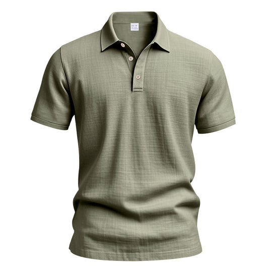 Herren Poloshirt aus atmungsaktiver Baumwolle R&B