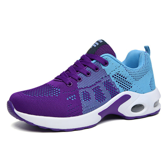 Damen Sportliche Laufschuhe mit atmungsaktiver Mesh-Oberfläche und dämpfender Sohle R&B