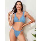 Damen Triangel-Bikini mit verstellbaren Trägern R&B