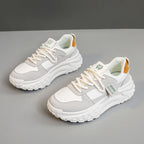 Damen modische Chunky Sneakers mit atmungsaktivem Mesh-Obermaterial R&B