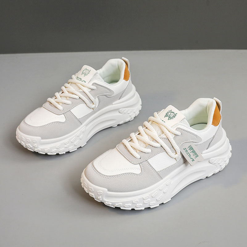 Damen modische Chunky Sneakers mit atmungsaktivem Mesh-Obermaterial R&B