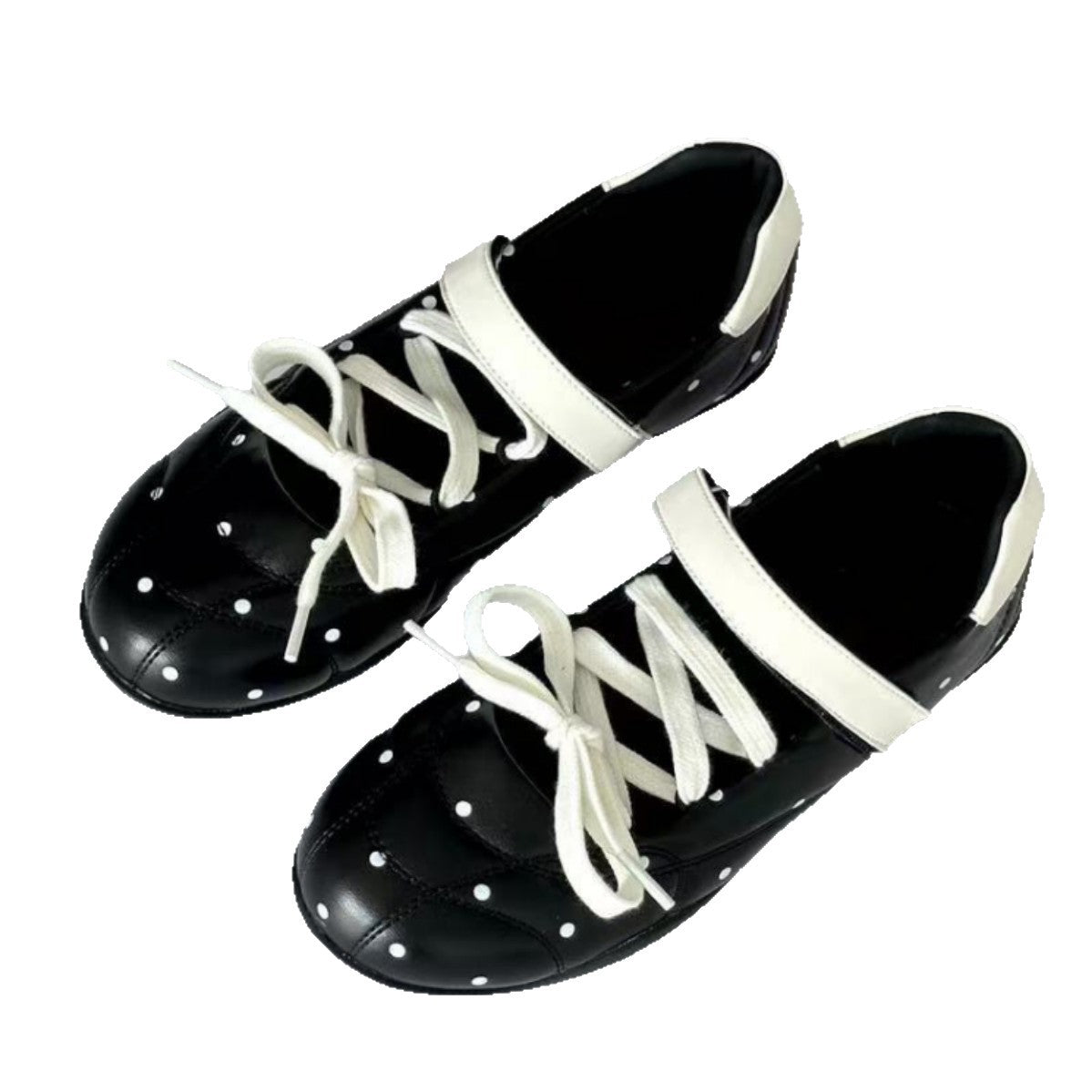 Damen Freizeit Sneakers mit punktemuster und flexiblem Obermaterial R&B
