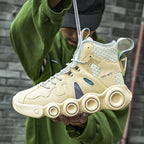 Damen Sportliche High-Top Sneakers mit innovativem Dämpfungssystem