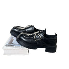 Damen Trendige Loafers mit modischer Schnalle R&B