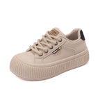 Damen Sneakers mit rutschfester Sohle und extra dicker Profilsohle R&B