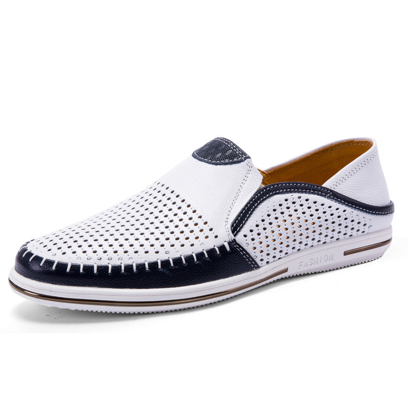 Herren Atmungsaktive Mokassins mit flexibler Sohle R&B