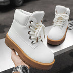 Damen Winterstiefel mit rutschfester Profilsohle und atmungsaktivem Obermaterial
