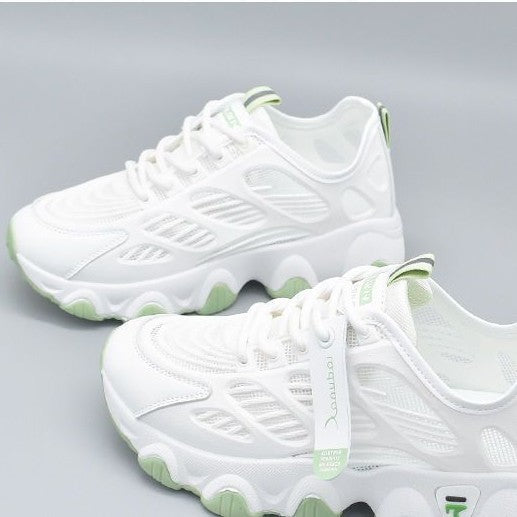 Damen Leichte Sport Sneakers mit atmungsaktiver Mesh-Oberfläche und dämpfender Sohle
