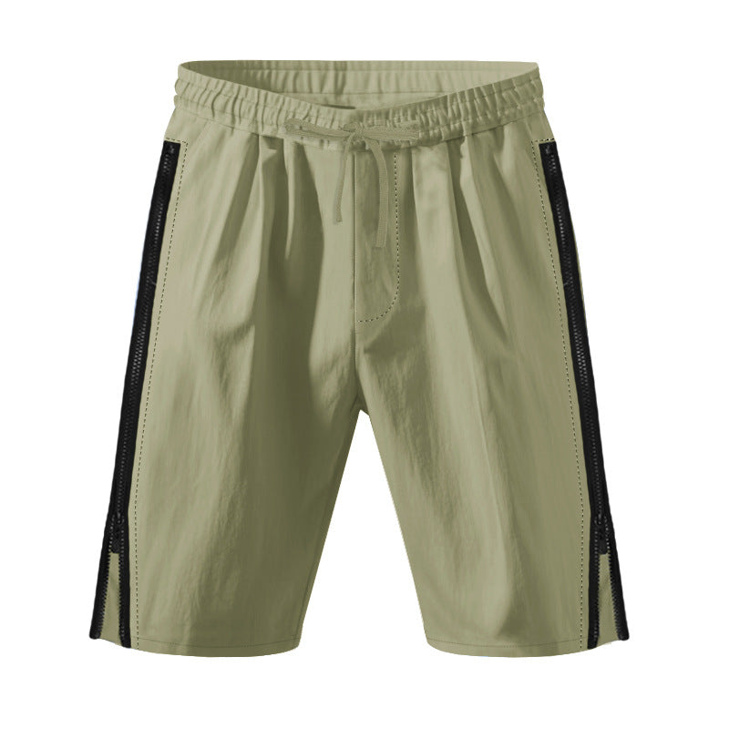 Herren sportliche Shorts mit atmungsaktiven Seiteneinsätzen R&B