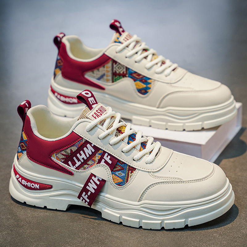 Damen Sportliche Sneaker mit modischem Ethnomuster R&B