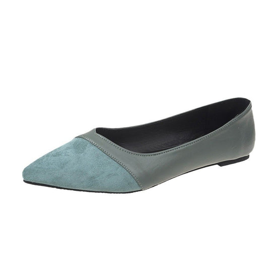 Damen nan spitze Schlupfhalbschuhe im Materialmix mit ergonomischem Komfortfußbett und flexibler Profillaufsohle R&B