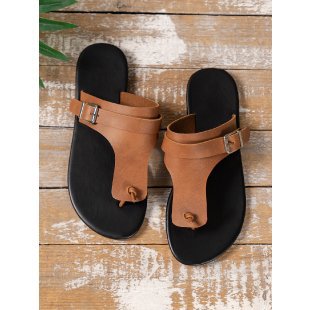 Damen Riemchen-Sandalen mit eleganter Schnallenverzierung R&B
