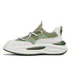Damen Sportliche Sneakers mit elastischer Schnürsystem und atmungsaktiver Obermaterialkombination R&B