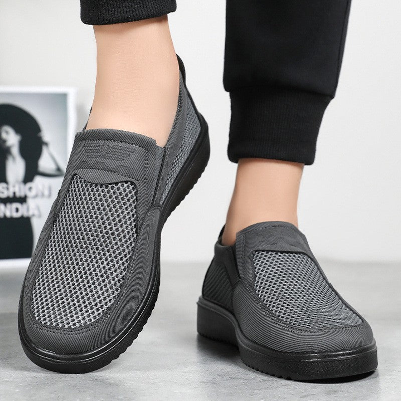 Damen Sportliche Slip-On Sneakers mit atmungsaktivem Obermaterial