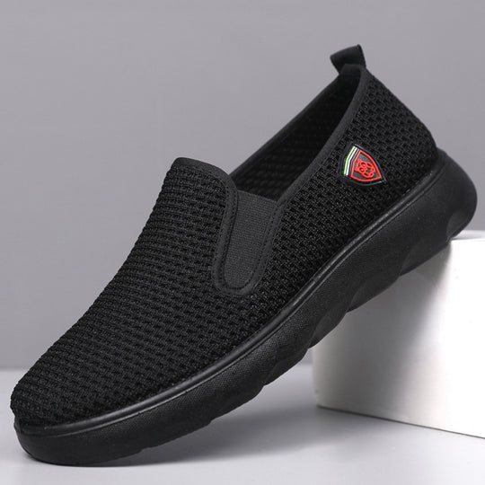 Damen Slip-On Sneakers aus atmungsaktivem Mesh mit komfortabler Dämpfung R&B