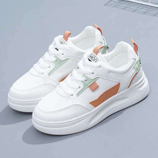 Damen modische Chunky-Sneaker mit verstärktem Fersenbereich und atmungsaktiver Sohlenkonstruktion R&B