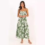 Damen Maxikleid mit floralem Druck R&B