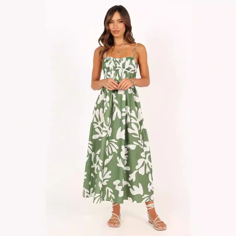 Damen Maxikleid mit floralem Druck R&B