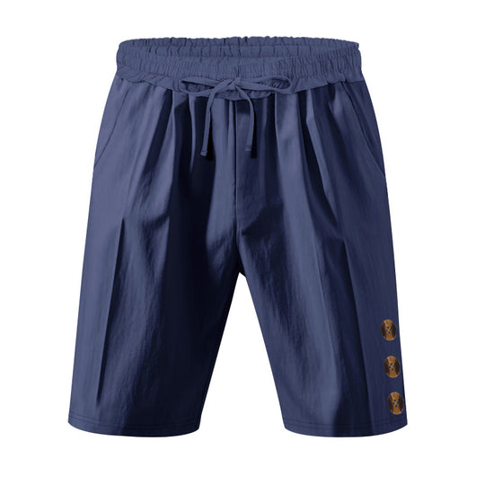 Herren lässige Sport-Shorts mit elastischem Bund und praktischen Seitentaschen R&B
