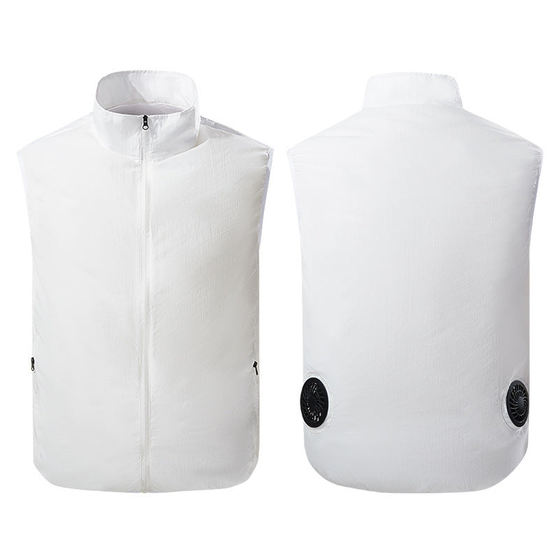 Unisex tragbare Doppelpack Mini-Lüfter mit USB-Anschluss und dreistufigem Regler R&B
