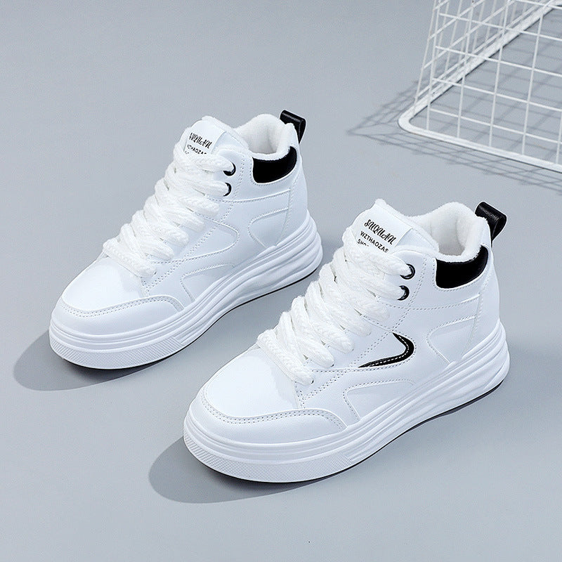 Damen Hochsportliche Sneaker mit modischer Schnürung R&B