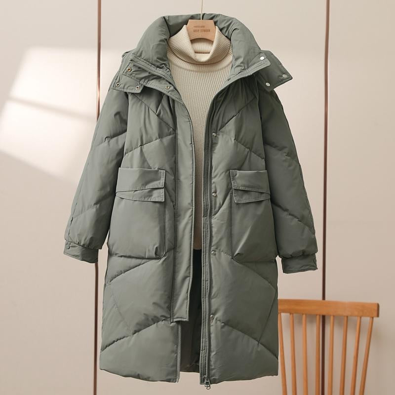 R&B | Steppjacke mit Kapuze