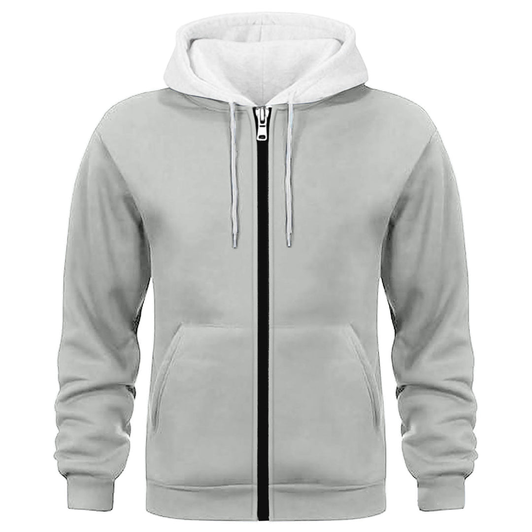Herren Kapuzenjacke mit doppellagigem Material R&B