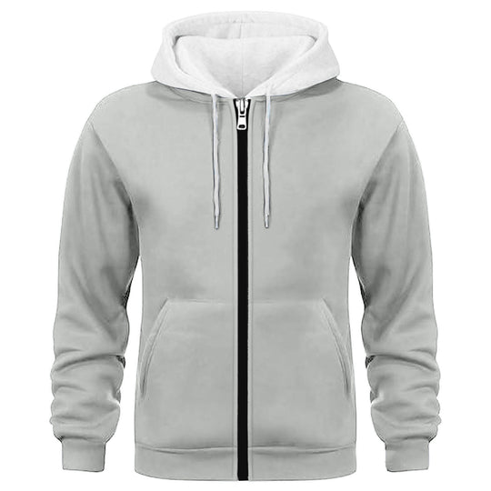 Herren Kapuzenjacke mit doppellagigem Material R&B