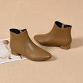 Damen Elegante Ankle Boots mit spitzem Schnitt und hochwertiger Lederverarbeitung R&B