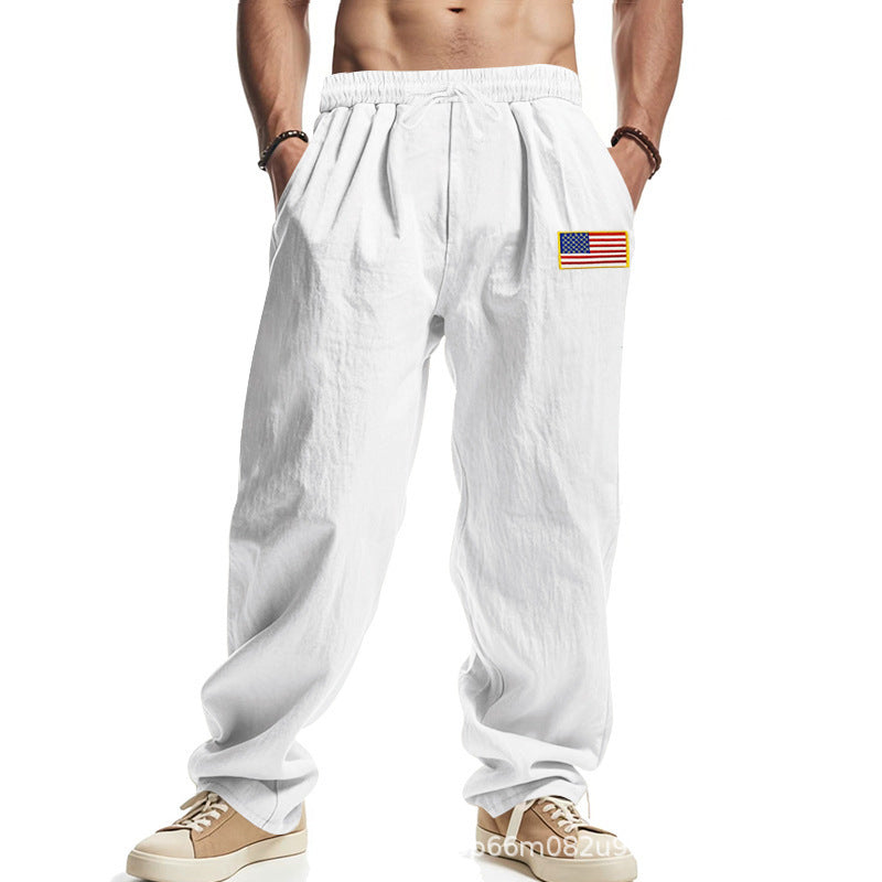 Herren Freizeithose mit elastischem Bund und praktischen Seitentaschen R&B