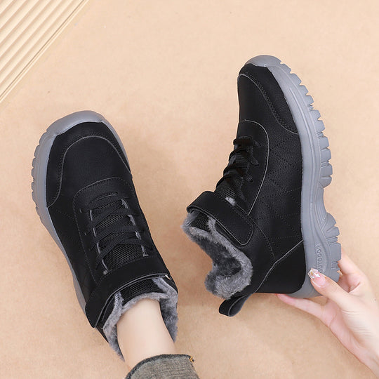 Damen Thermo-Wanderstiefel mit rutschfester Sohle und wärmendem Innenschuh R&B