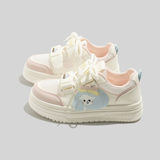 Damen Sneakers mit niedlichem Tiermotiv und ergonomischem Design R&B