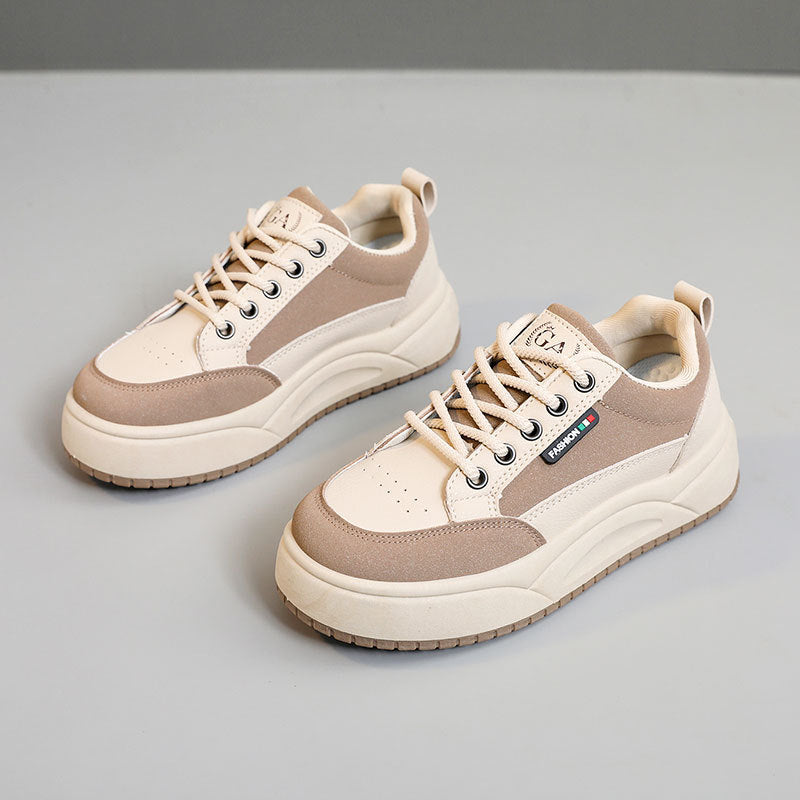 Damen Sportliche Plateau-Sneaker mit atmungsaktivem Mesh-R&B