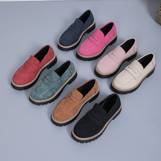 Damen Bequeme Mokassins mit trendiger Sohle und modischem Design R&B