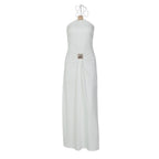 Damen Elegantes Wickelkleid mit raffiniertem Halterneck R&B