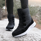 Damen Gefütterte Winterboots mit rutschfester Sohle und schnelltrocknender Oberflächenbeschichtung R&B