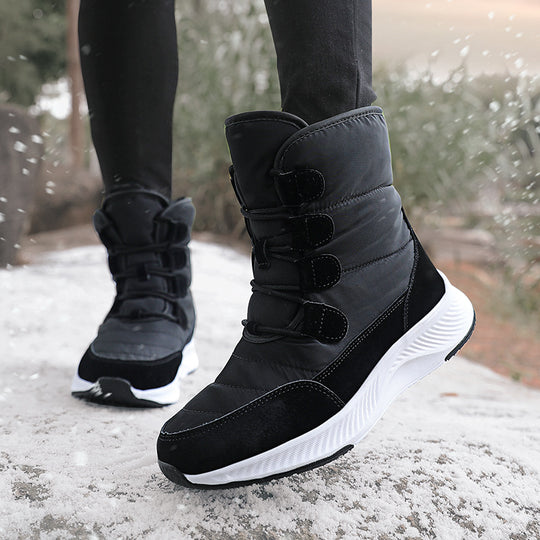 Damen Gefütterte Winterboots mit rutschfester Sohle und schnelltrocknender Oberflächenbeschichtung R&B