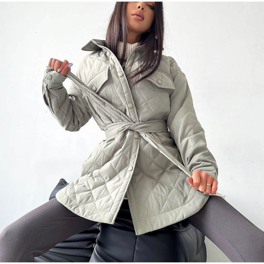 Damen Modische Steppjacke R&B
