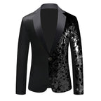 Herren Pailletten-Blazer mit einzigartigem Design und glamourösem Glanz