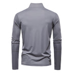 Herren Funktionsshirt mit kurzem Reißverschluss und trockenem Komfort