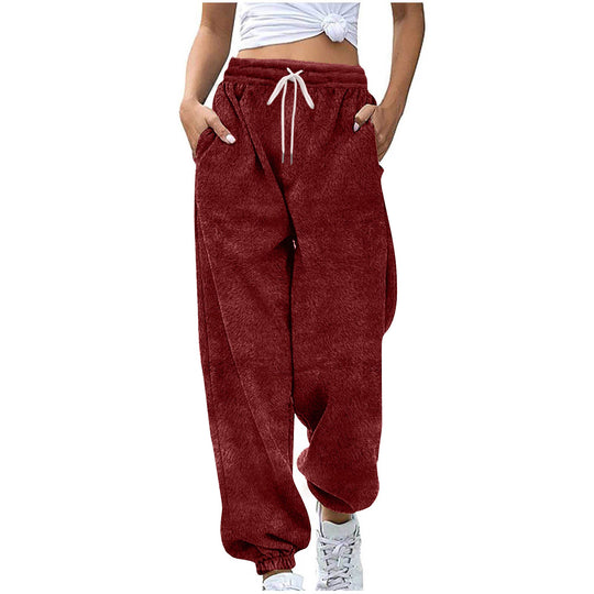 Damen bequeme Loungewear-Hosen R&B