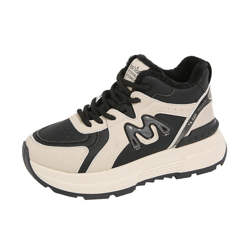 Damen Winterliche Sneaker mit kuscheligem Innenfutter und rutschfester Sohle R&B