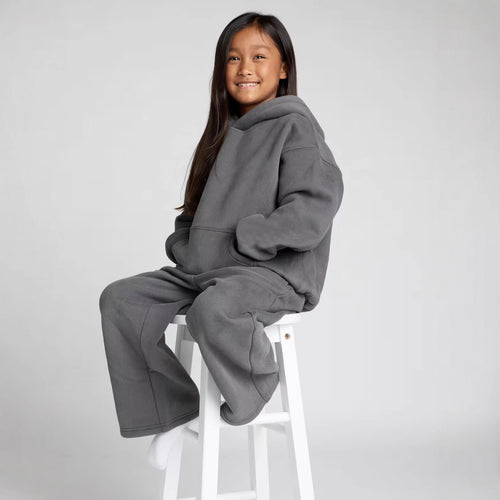Damen gemütlicher und trendiger Hoodie-Overall R&B