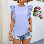Damen Rüschenshirt mit elegantem Schnitt R&B