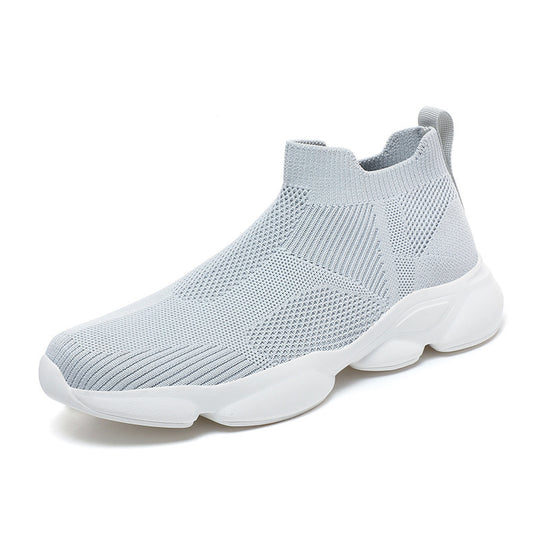 Damen Stricksneakers mit atmungsaktiver Obermaterialbeschaffenheit und rutschfester Sohle R&B