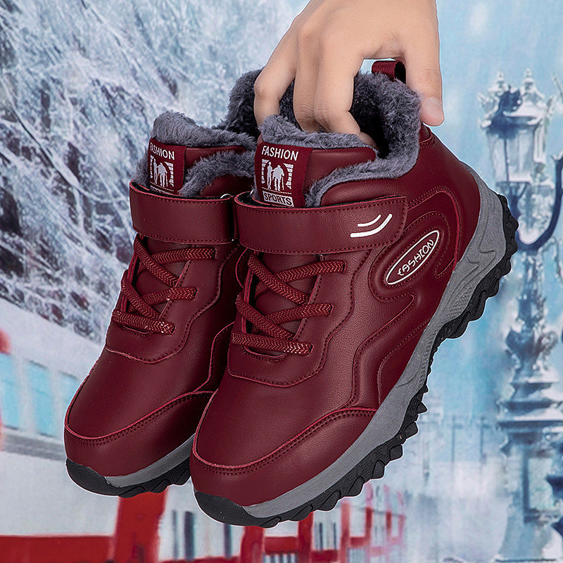 Damen Winterliche Schnürstiefel mit wärmendem Innenfutter R&B