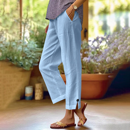 Damen Bequeme Sommerhose R&B