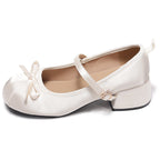 Damen Ballerinas mit elegantem Riemchen und zierlichem Schleifenakzent R&B