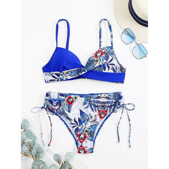 Damen Design-Bikini mit modernem Wickel-Detail R&B