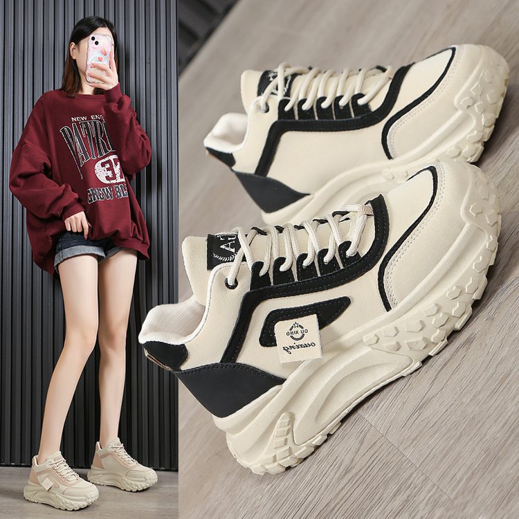 Damen athletische Sneaker mit dämpfendem Komfortsystem und rutschfester Sohle R&B